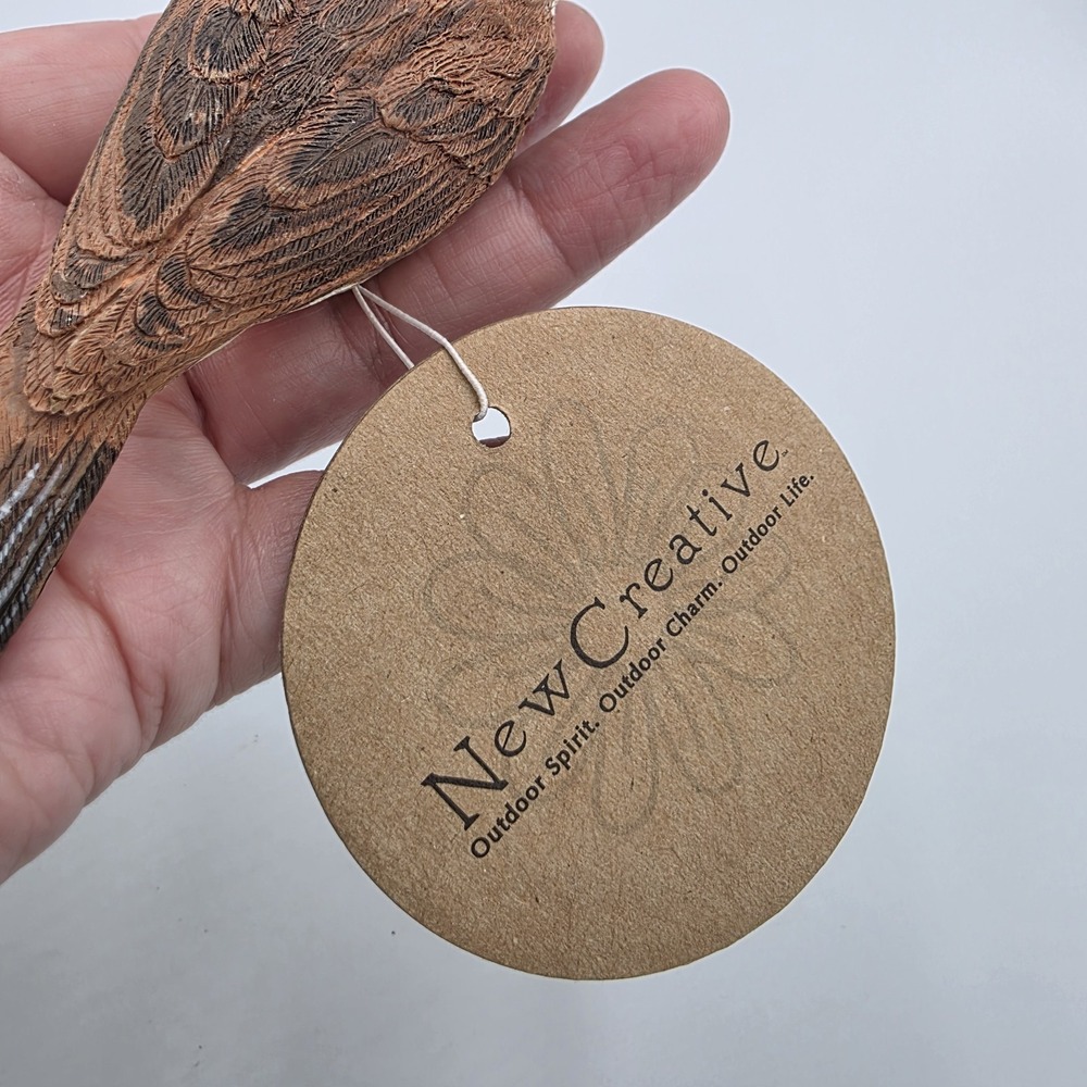 NEW‎ 2006 New Creative Sparrow Bird Clip-On Christmas Ornament Brown Resin Birds - Picture 5 of 5